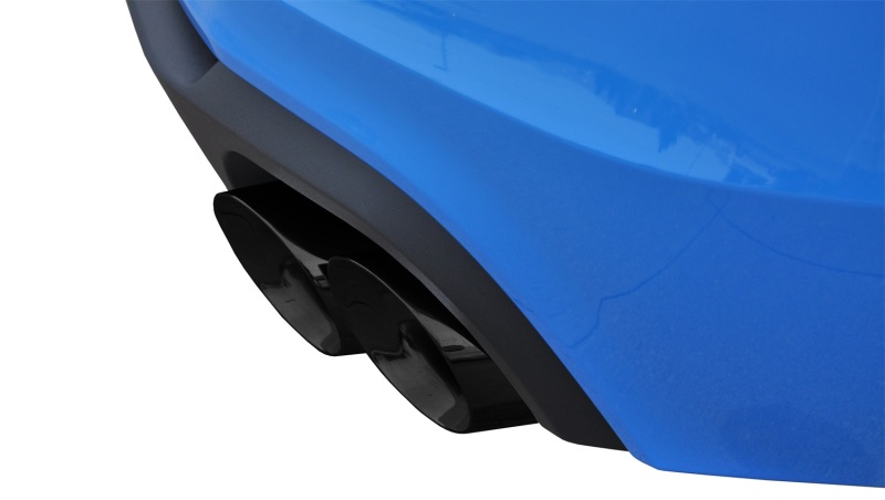 Ford Mustang Performance Exhaust - Rear - CORSA Performance - Sport Axle-Back + XO Exhaust - Black - `13-`14